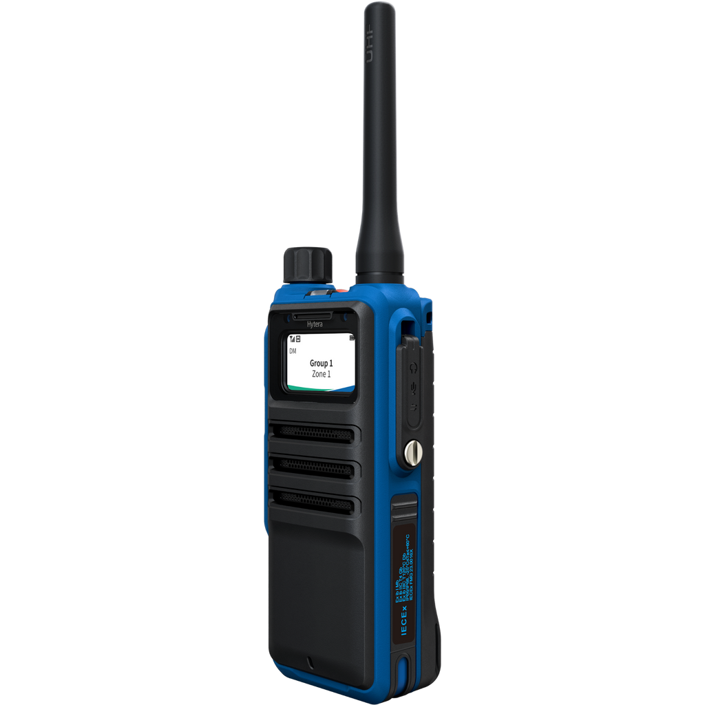 Hytera HP715Ex IIC Intrinsically Safe DMR Two-Way Radio (ATEX / IECEx)